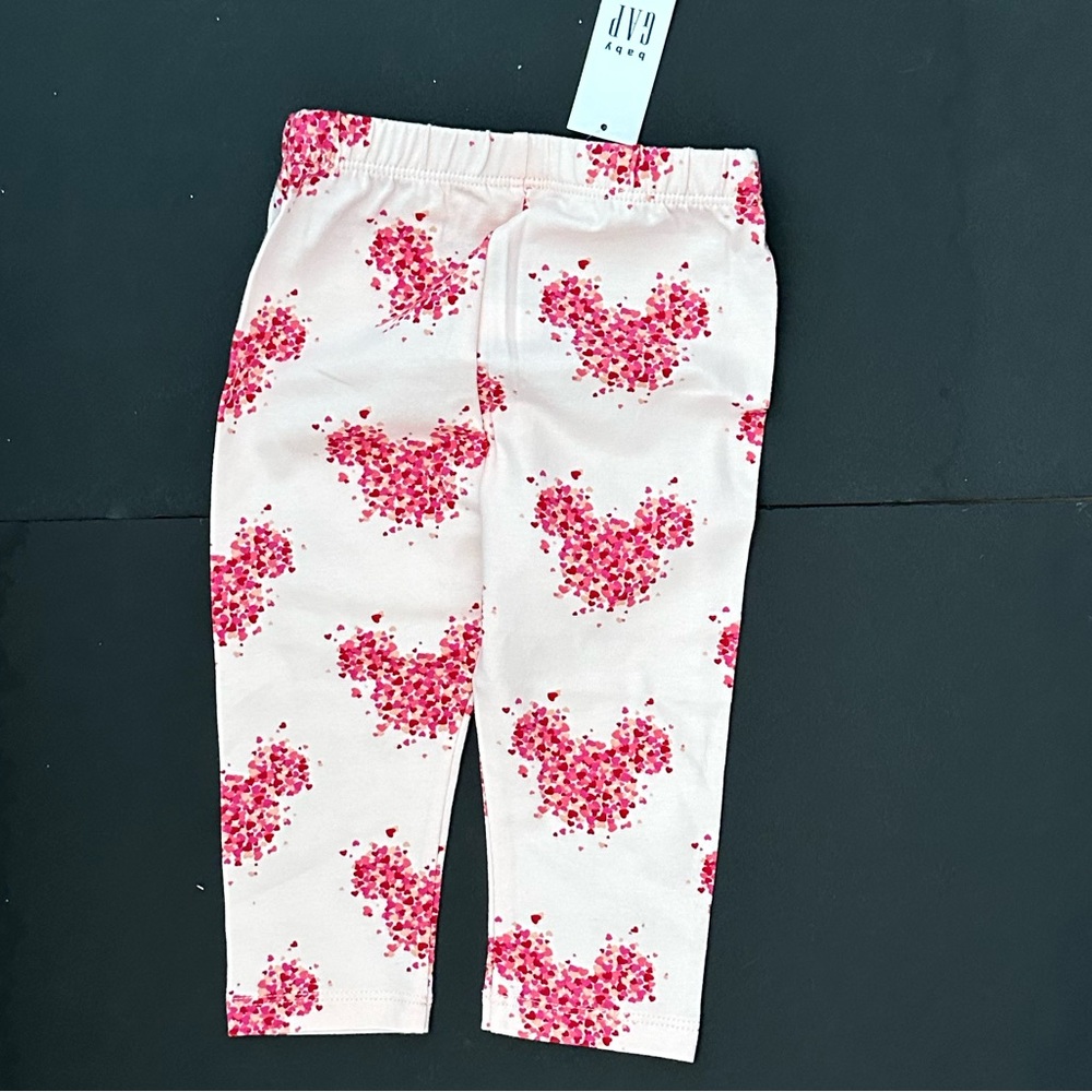 GAP - Disney Minnie Mouse Pink Leggings (NWT)